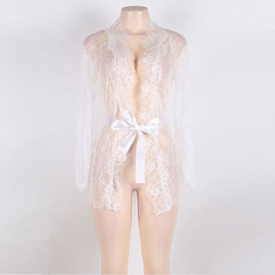 Sheer Lace Robe