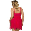Red For Days Babydoll