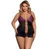 plus size babydoll lingerie sexy black