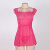 plus size babydoll lingerie sexy pink