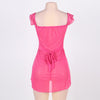 plus size babydoll lingerie sexy pink